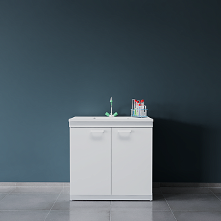 Стол-мойка ЛК-900 СМС-Д (корпус – полипропилен, столешница –  LABHPL)